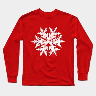 Simple Snowflake Long Sleeve T-Shirt